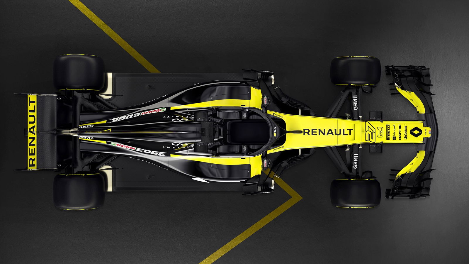 Renault pulls covers off R.S.18 F1 car